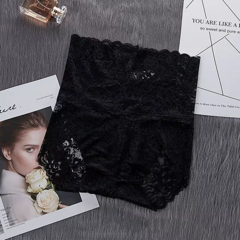 Sexy Seamless Lace Butt-Lifting Cotton Briefs
