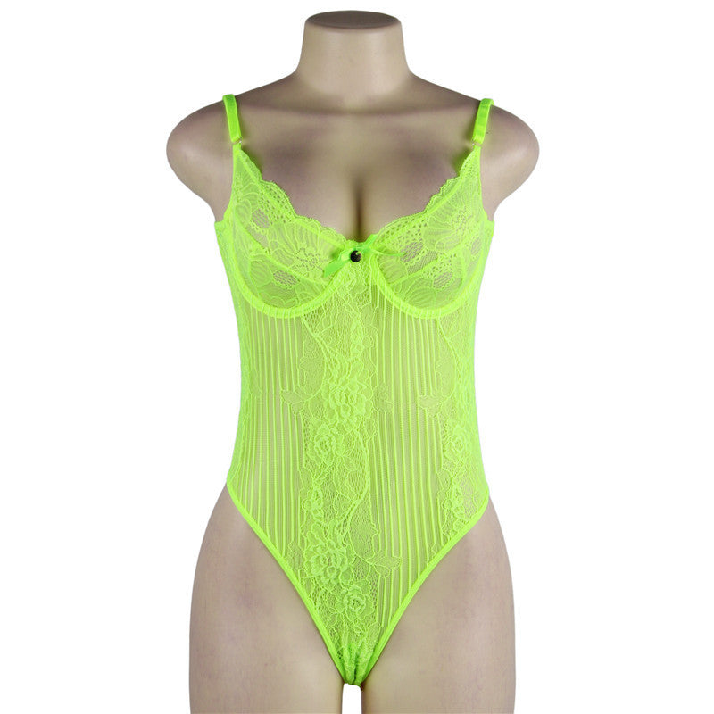 Sexy Lingerie New Large Size Sexy Lace Pajamas