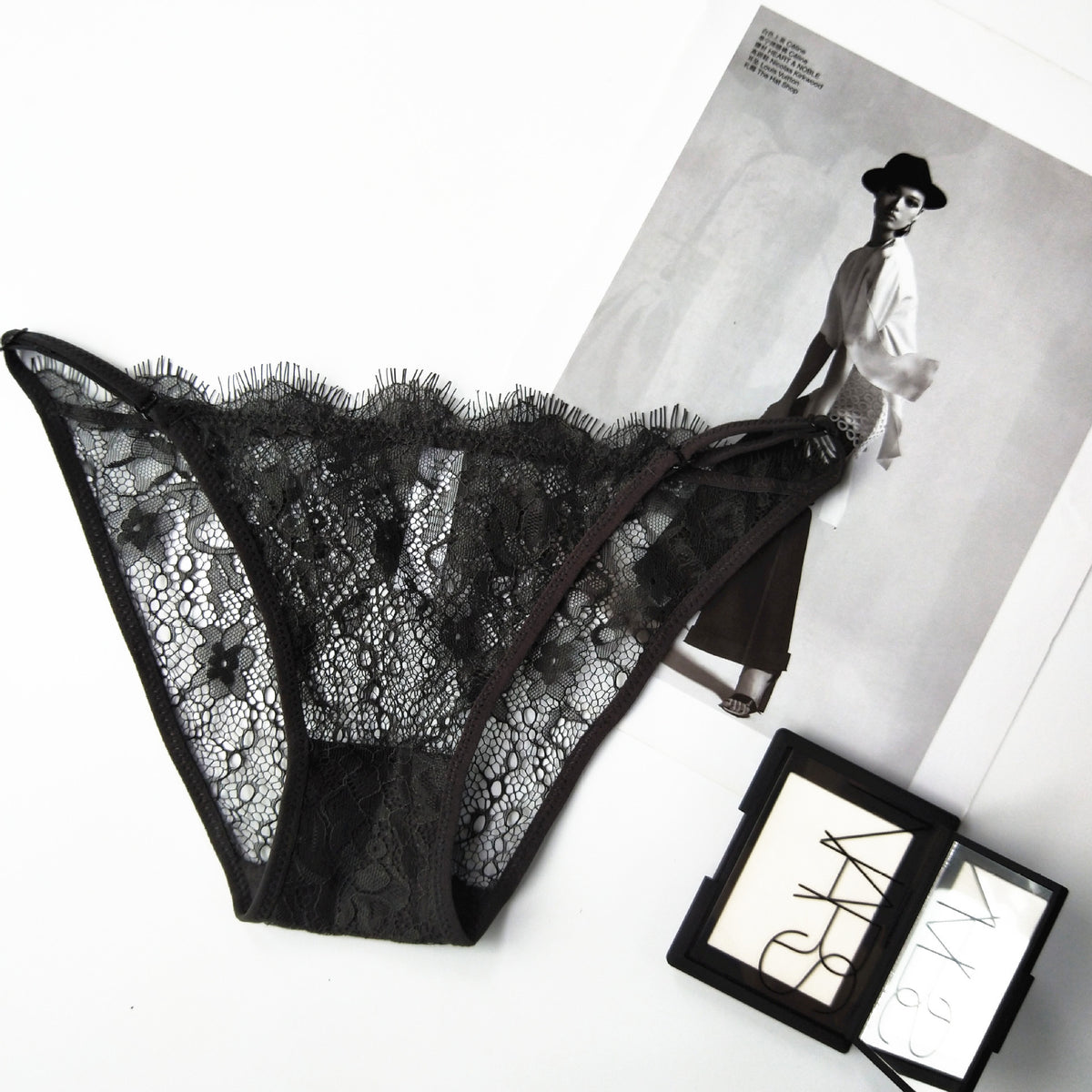 Sexy Transparent Dew Hair Thin Belt Adjustment Underwear Women's Eroticism