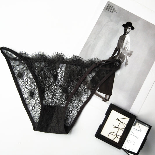 Sexy Transparent Dew Hair Thin Belt Adjustment Underwear Women's Eroticism