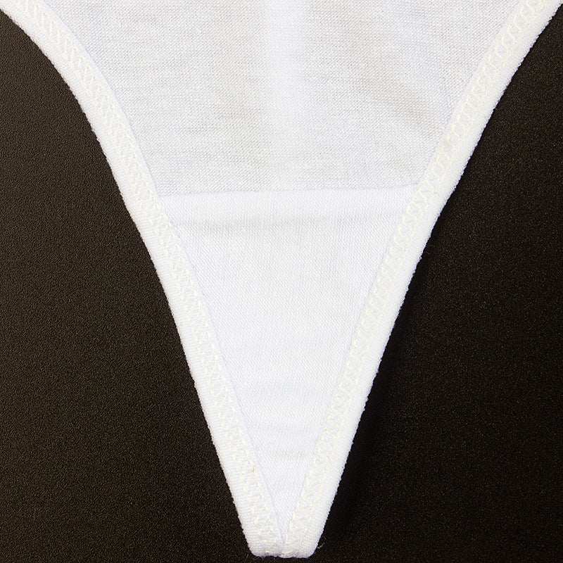 Striped Wide-waist Low-waist Seamless Women's Briefs