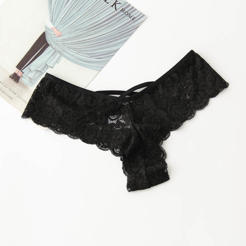 Women's Thong Sexy Low Waist Sexy Lace