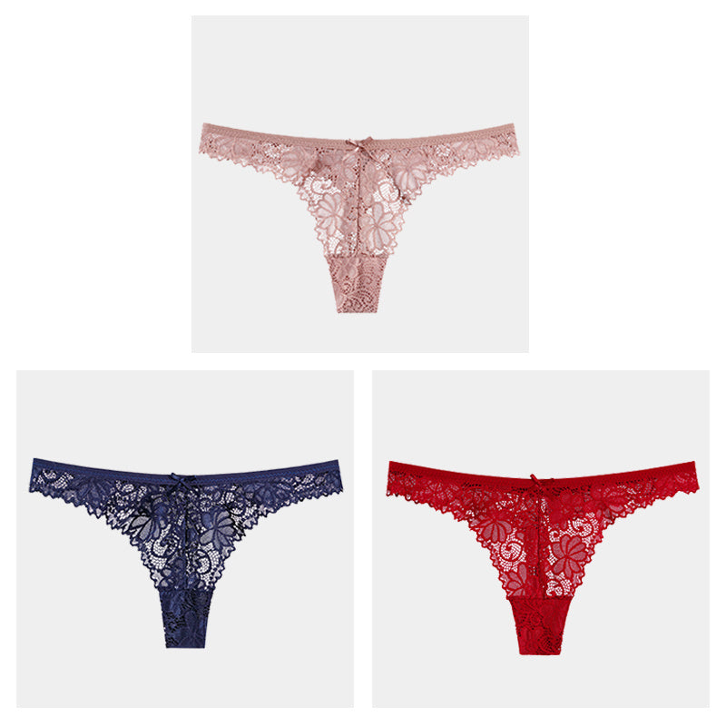 Hollow Transparent Temptation Ladies Thong