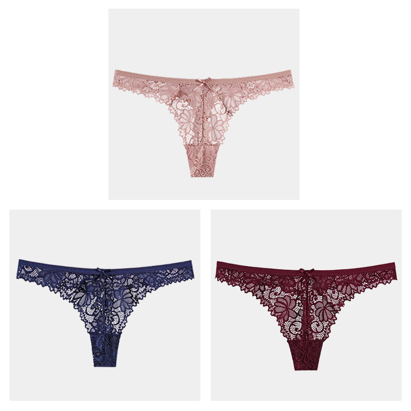 Hollow Transparent Temptation Ladies Thong