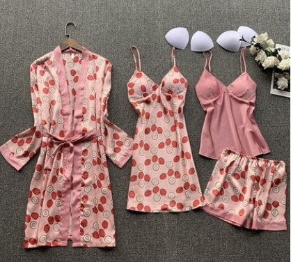 Sexy Split Pajamas Set Sexy Lace Suspenders