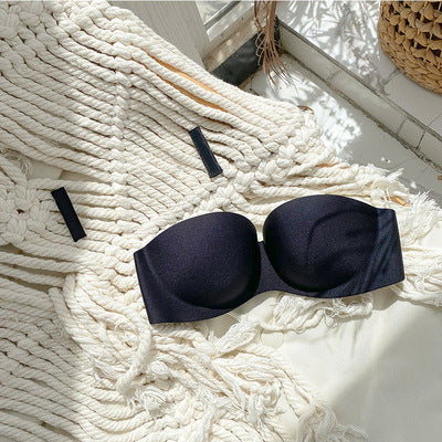 Strapless Invisible Bra Se Xy Seamless Underwear Thick And Thin Chest Strap