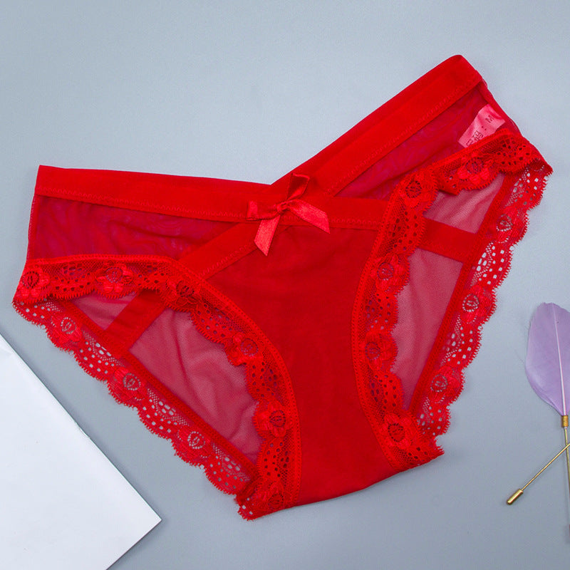 Pure Cotton Ice Silk Hip-Lift Breathable Low-Rise Briefs