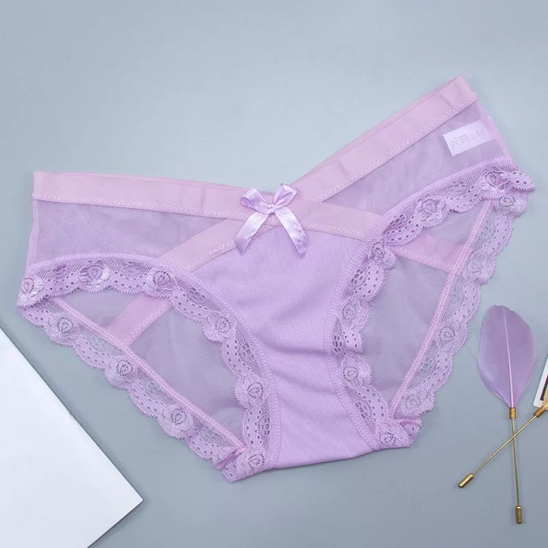 Pure Cotton Ice Silk Hip-Lift Breathable Low-Rise Briefs