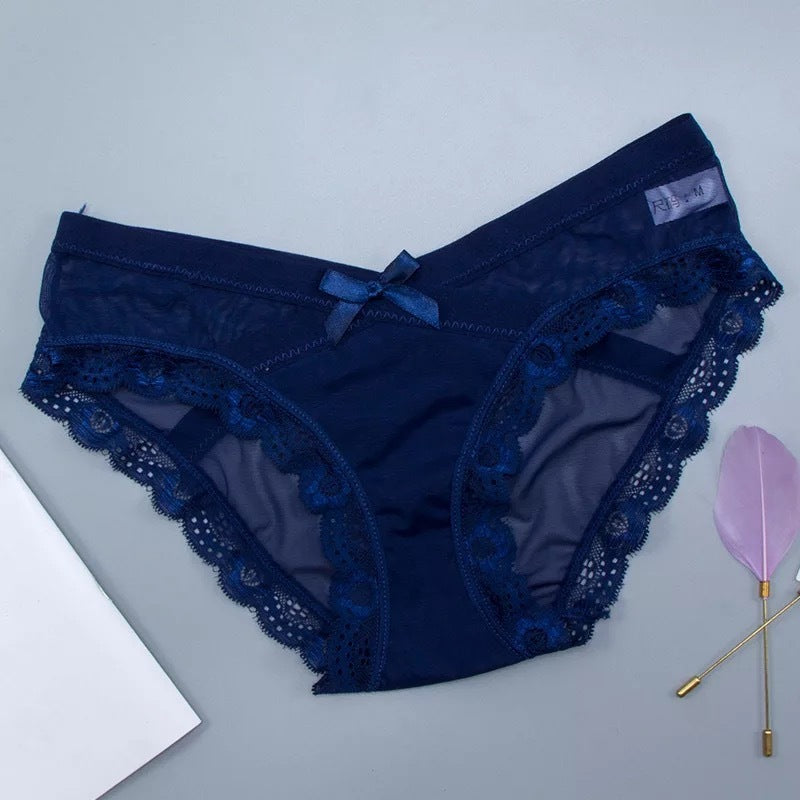 Pure Cotton Ice Silk Hip-Lift Breathable Low-Rise Briefs