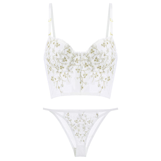French Lace Bra Underwear Women With Big Breasts