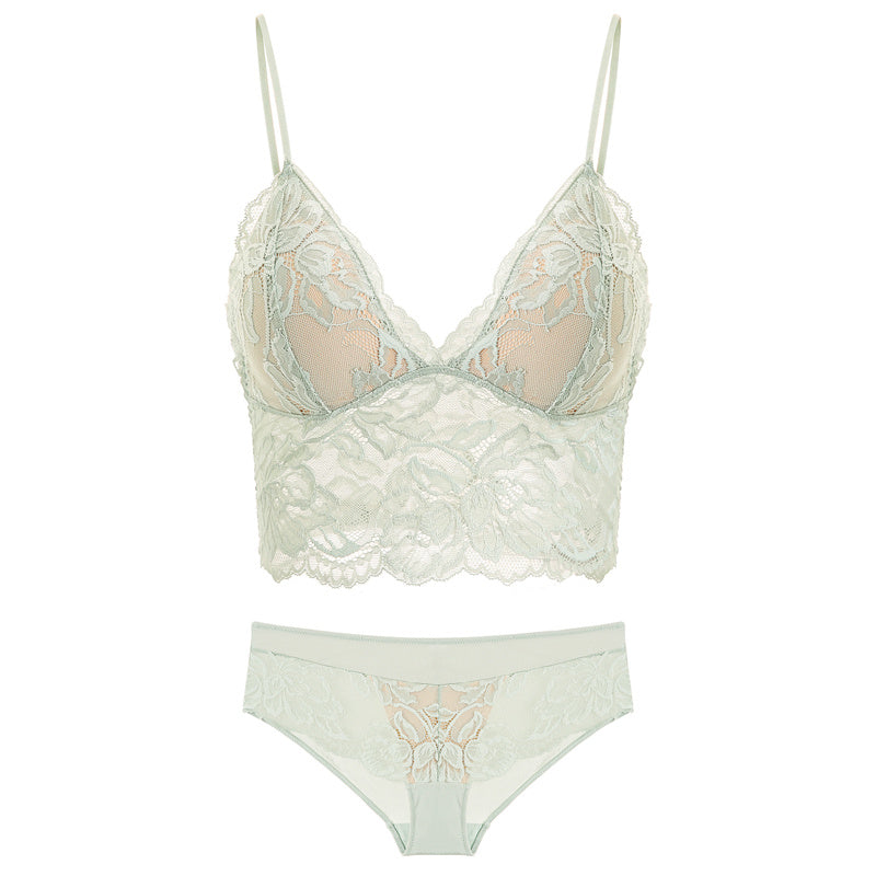 French Lace Bra Underwear Women With Big Breasts