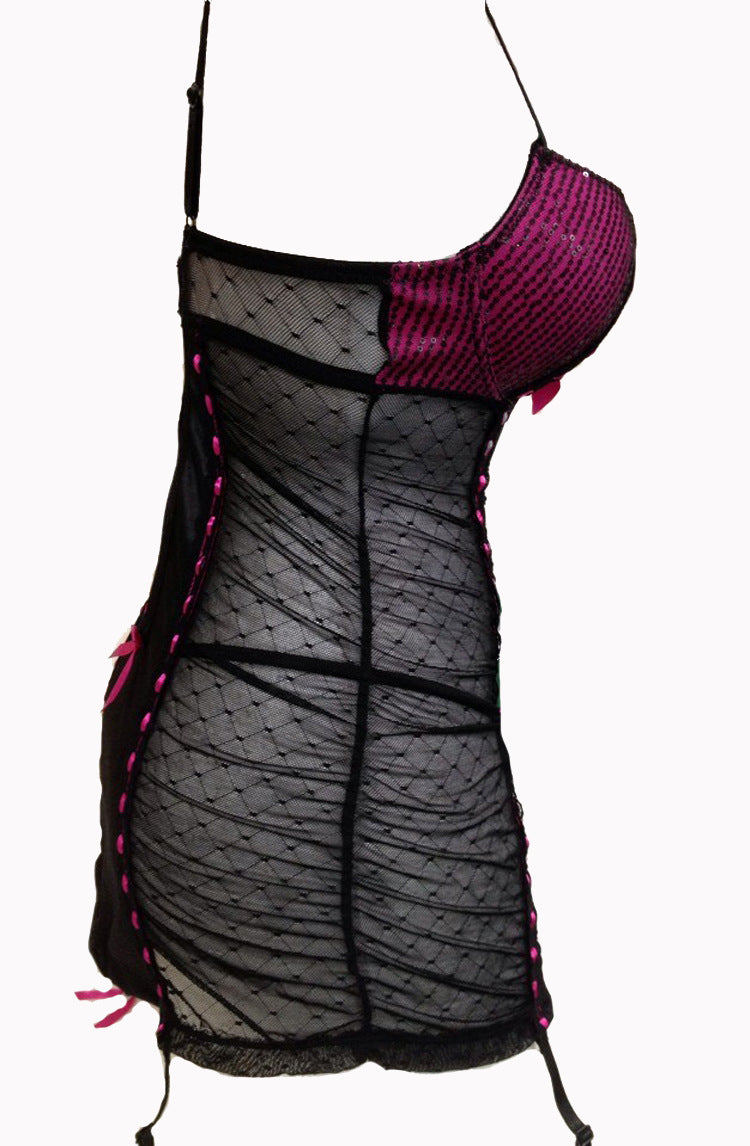 Sexy Body Sculpting Lingerie Ladies Suspenders Sexy Pajamas