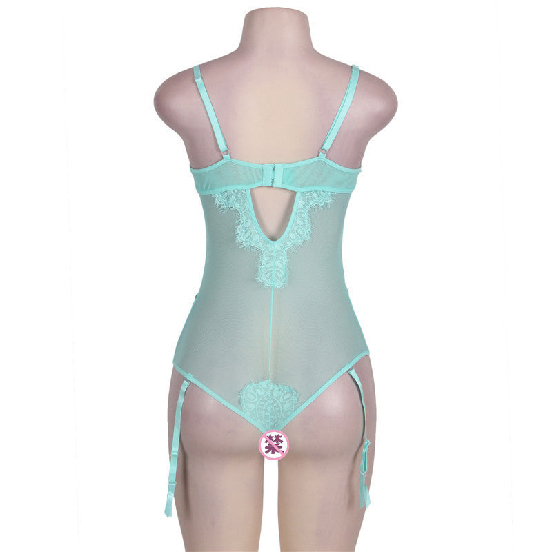 Garter lace sexy pajamas