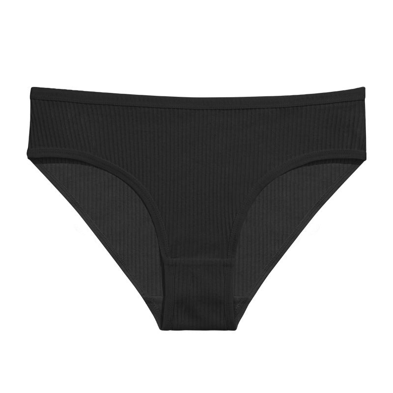 High Waist Thread Seamless Hip Lifting Girl Underwear