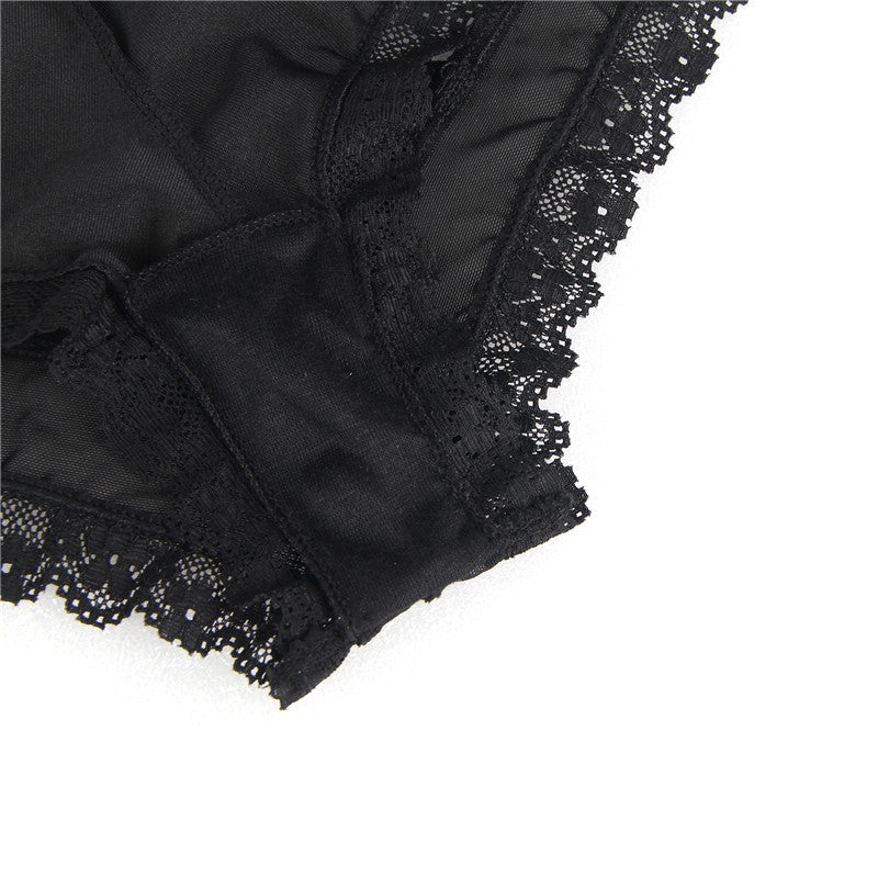 Sexy Lace Edge Briefs In Europe And America