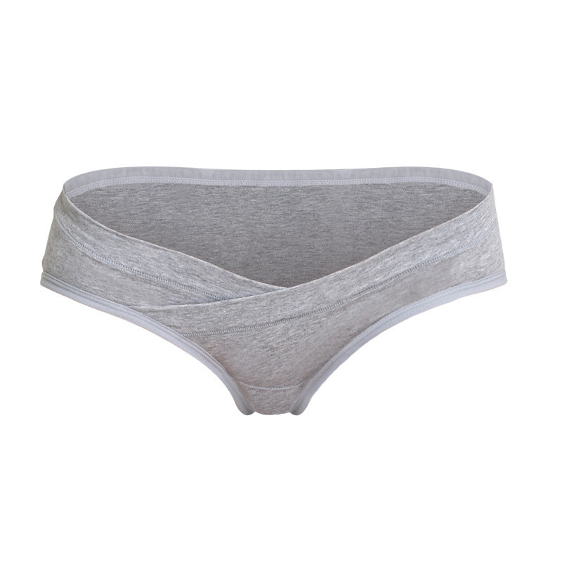 Breathable Pregnant Women During Pregnancy Low Waist Panties