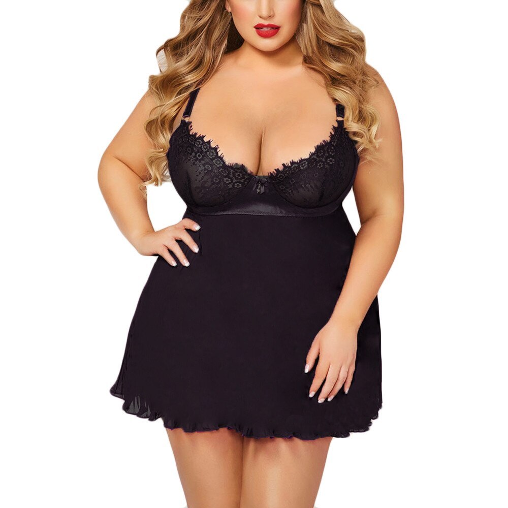Plus size pajamas home service nightdress