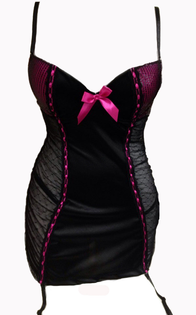 Sexy Body Sculpting Lingerie Ladies Suspenders Sexy Pajamas