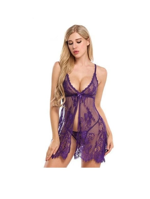 Sexy lace pajamas