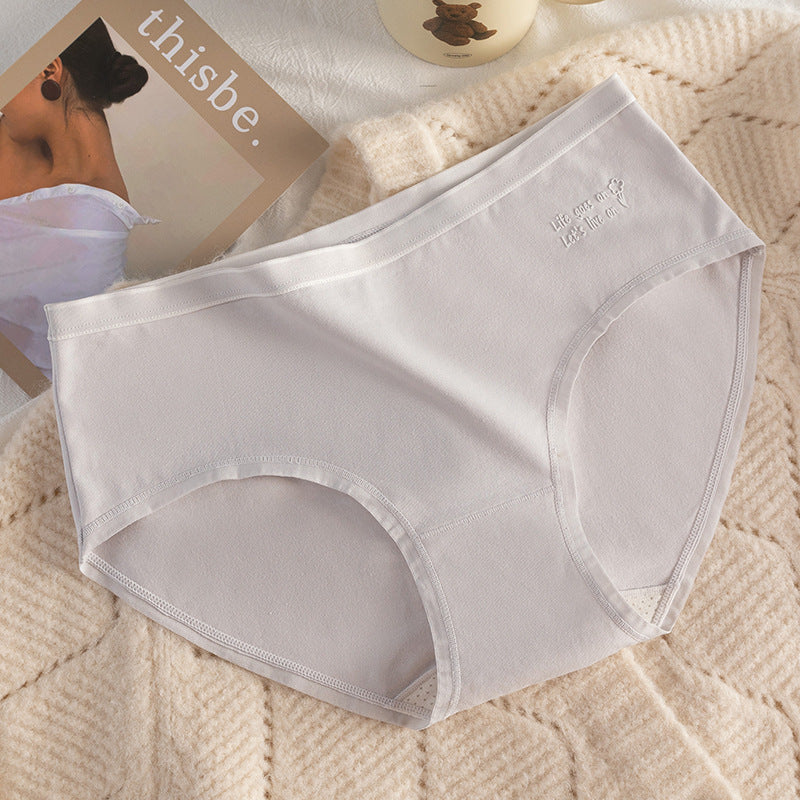 50 PCs High Quality Cotton Women's Underwear Breathable Traceless