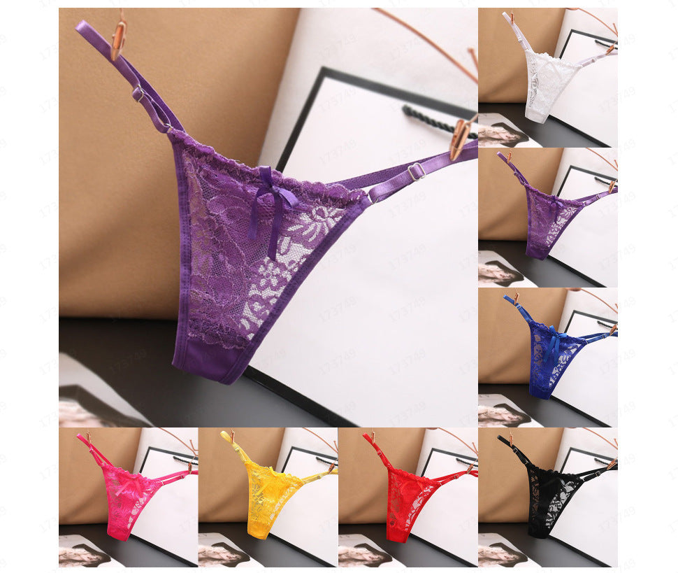 Women's Low Waist Lace Underwear