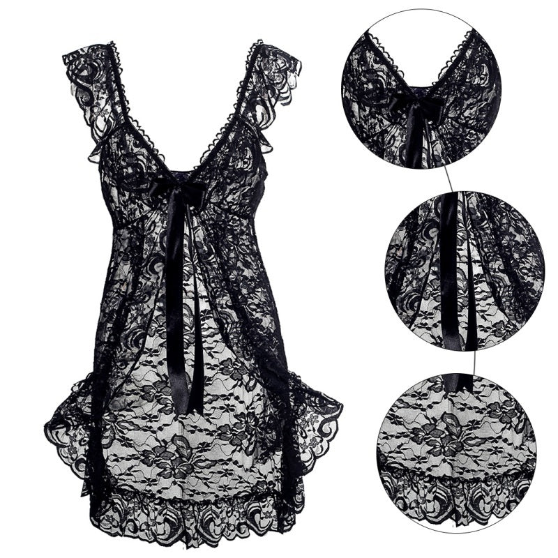Sexy  Lace  Pajamas