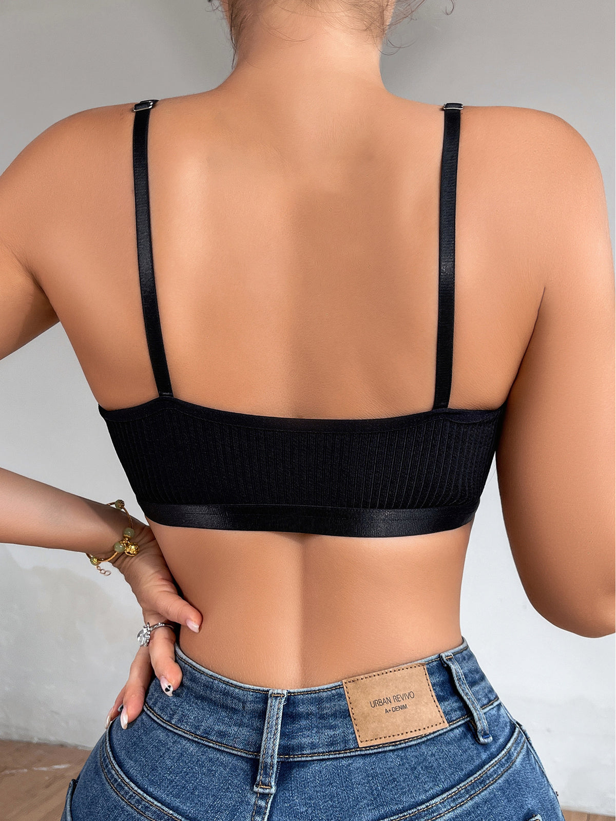 Underwear Sexy Hot Love Push Up Cross-border Women's Bra