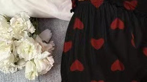 Love Women's Pajamas Two-piece Set Homewear With Braces