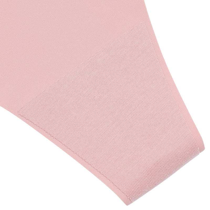 Plus Size Traceless Ice Silk Nude Feel Low Waist Women's T-back