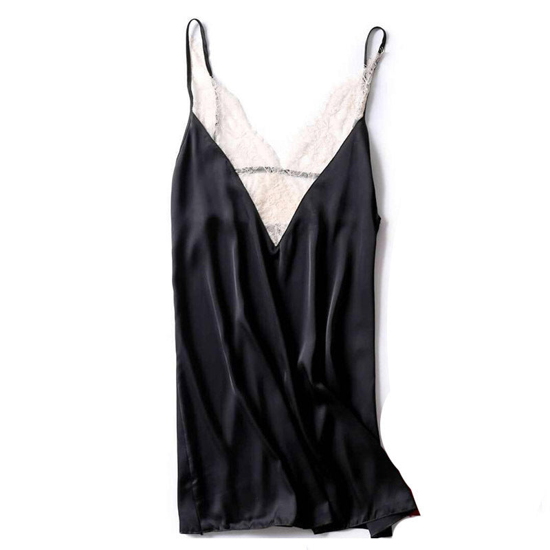 Chiffon silk pajamas