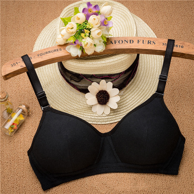 No Steel Ring Bra Cotton Girl Underwear