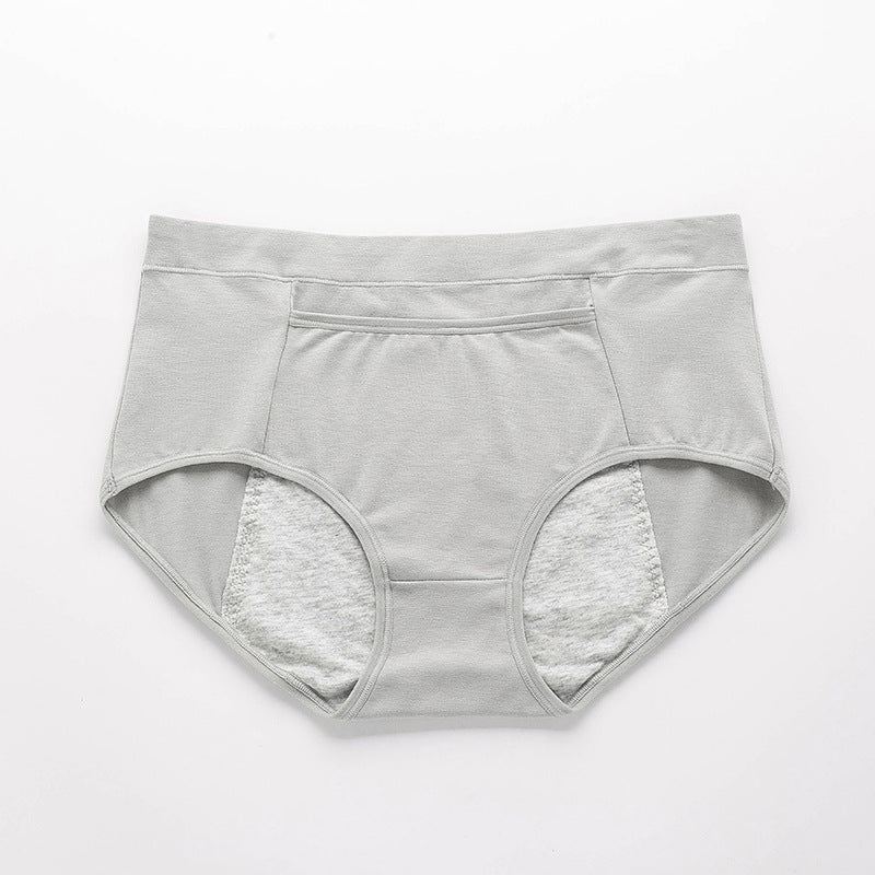 Pure Cotton Plus Size Physiological Women's Menstrual Underwear