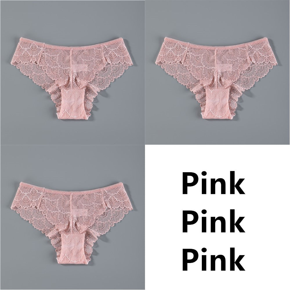 Transparent Sexy Seamless Briefs Mesh Ladies