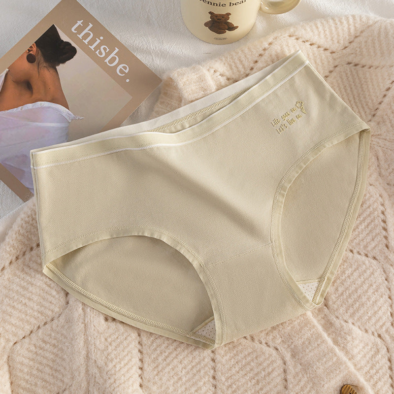 50 PCs High Quality Cotton Women's Underwear Breathable Traceless