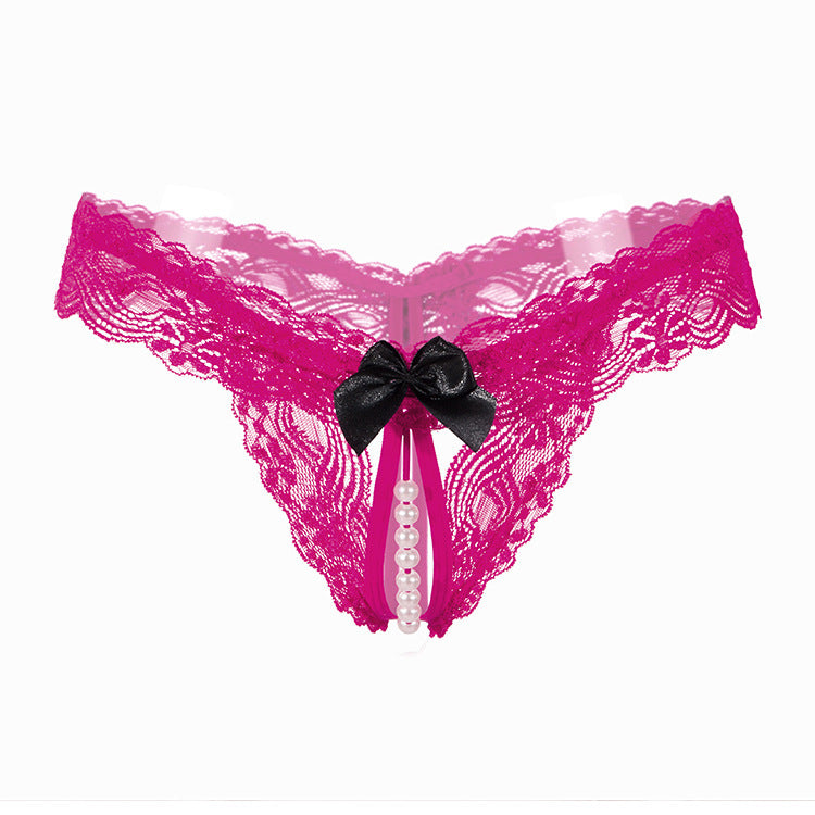 Women's Sexy Thong With Beads