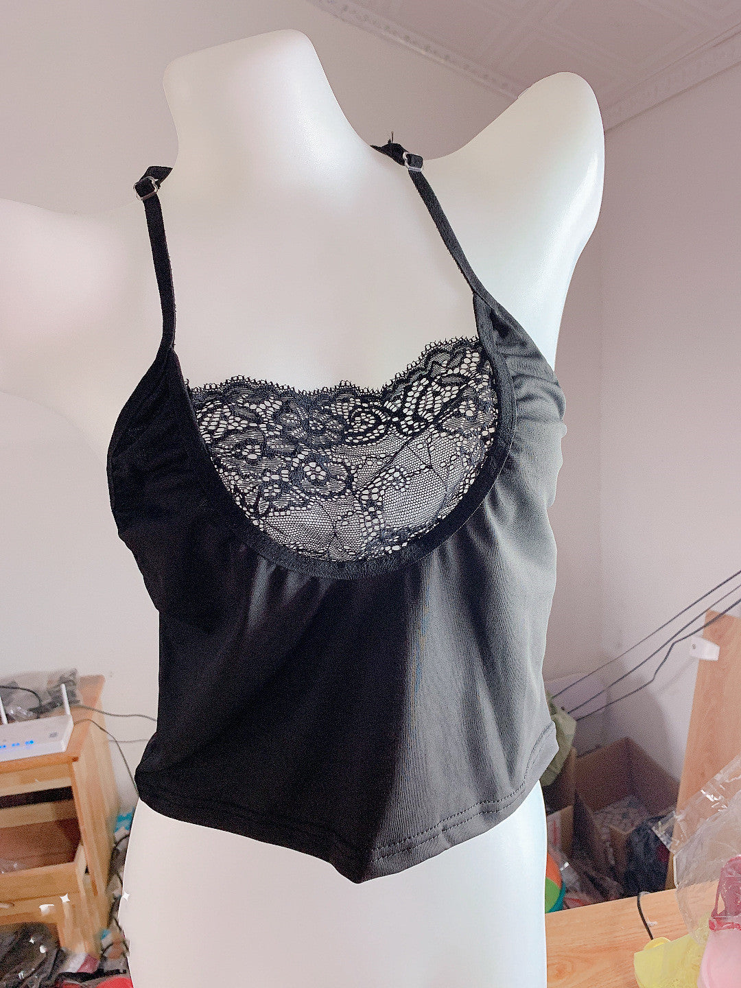 Sexy Lingerie European And American Double Sided Front And Rear Lace