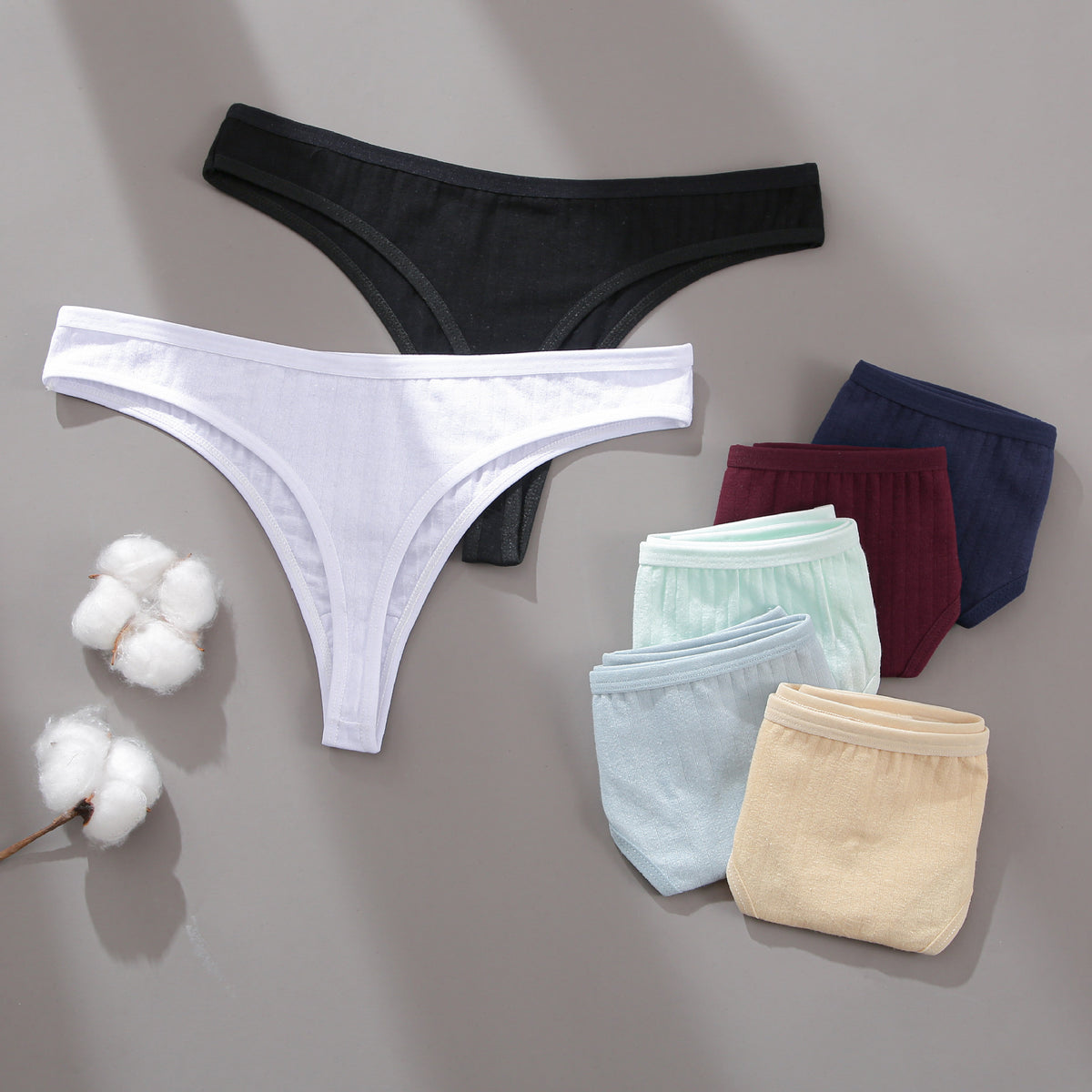 Women's T-back Cotton Underwear