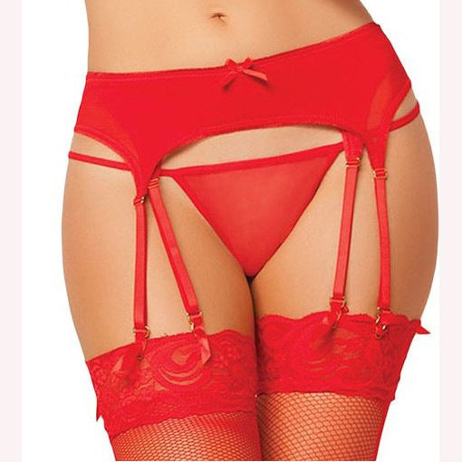 Bow Three-point Garter Tight-fitting Sexy Suit