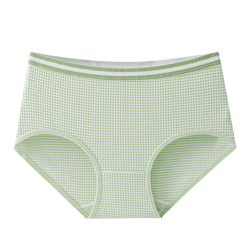 Warm Boxer Women's Mid-waist Warm Velvet Underwear Silk Protein Breathable Hole