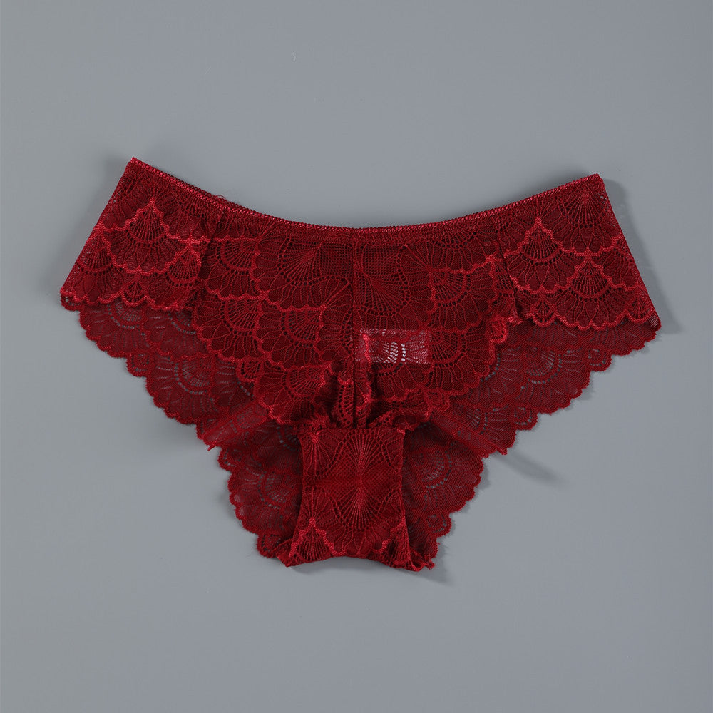 Transparent Sexy Seamless Briefs Mesh Ladies