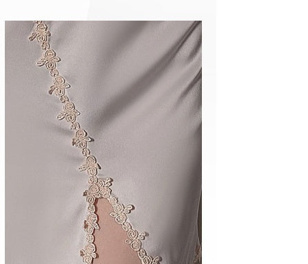 Sexy Deep V Lace Back Thin Money Condole Belt