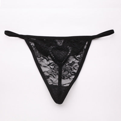 Sexy Lady Underwear Sexy Lace Ultra-thin Transparent Underwear T-Pants