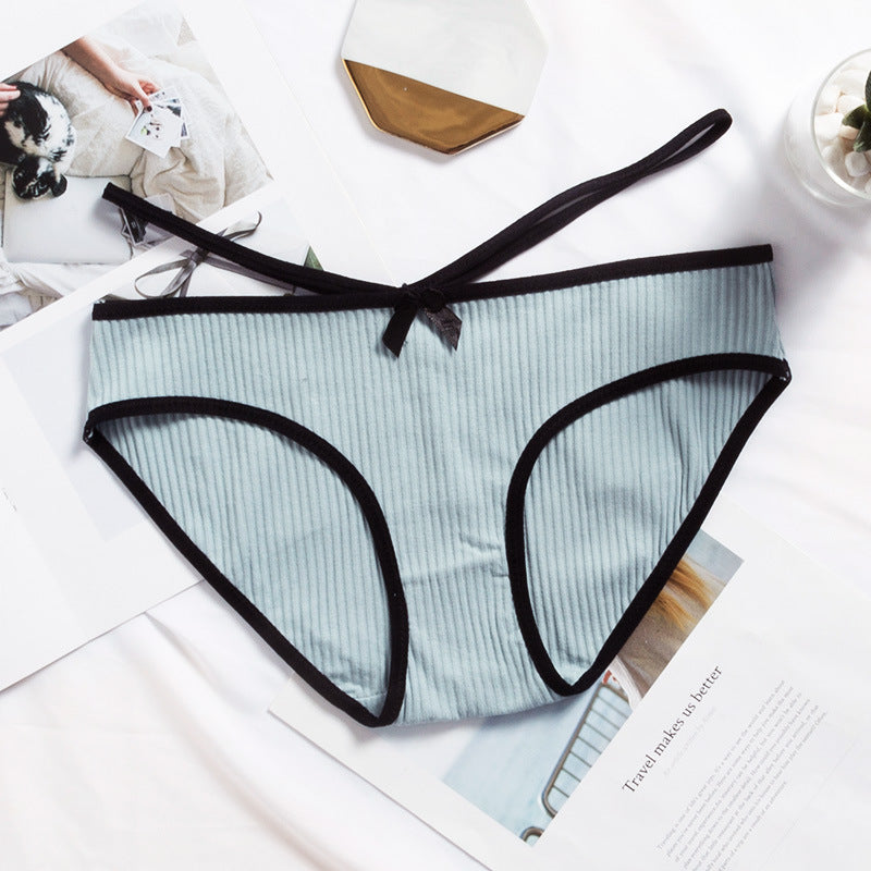 New Cotton Low Waist Breathable Women's Underwear