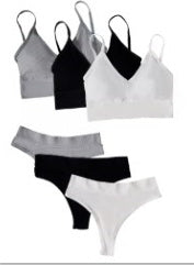 Beauty Back Vest Sling Push-up Thin Sports Underwear Suit
