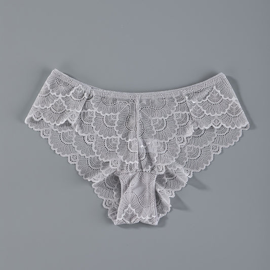 Transparent Sexy Seamless Briefs Mesh Ladies