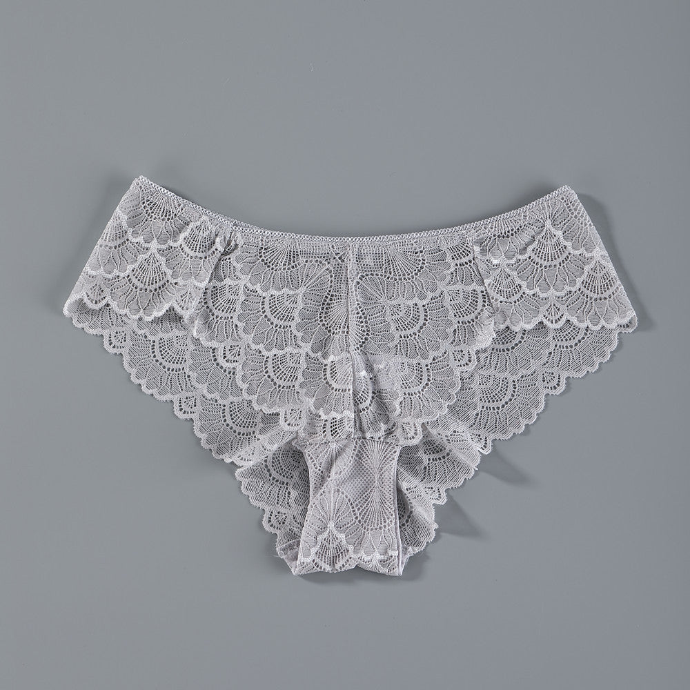 Transparent Sexy Seamless Briefs Mesh Ladies