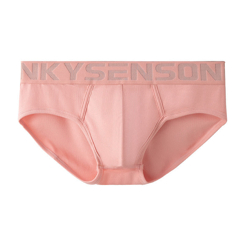 Men's Underwear Men's Mid-waist Modal Thread Underwear Briefs Breathable Anti-pinching Hip