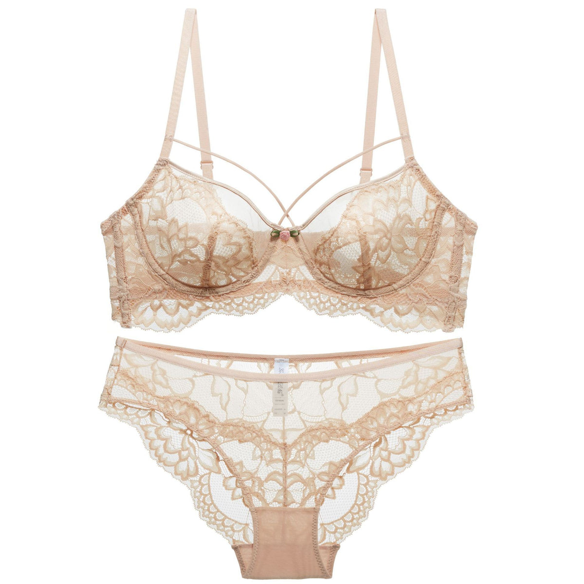 Push Up Plus Size Bra Set Ultra-thin Women's Underwear