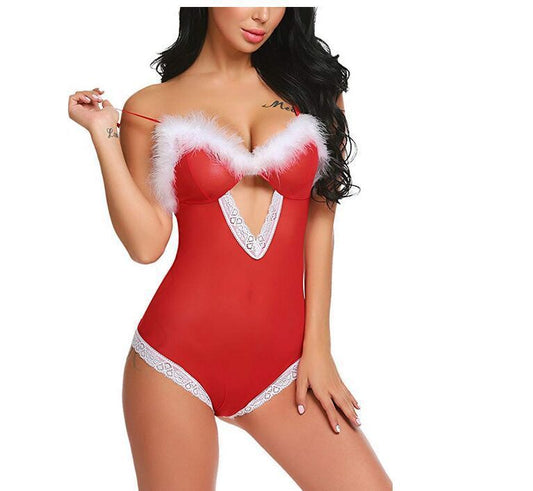 Dress In A Christmas Role-playing Nightclub Photo Uniform