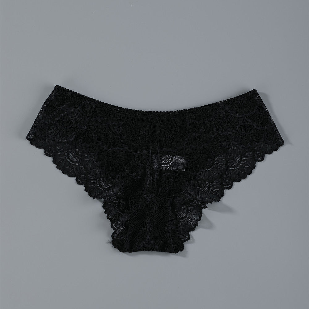 Transparent Sexy Seamless Briefs Mesh Ladies